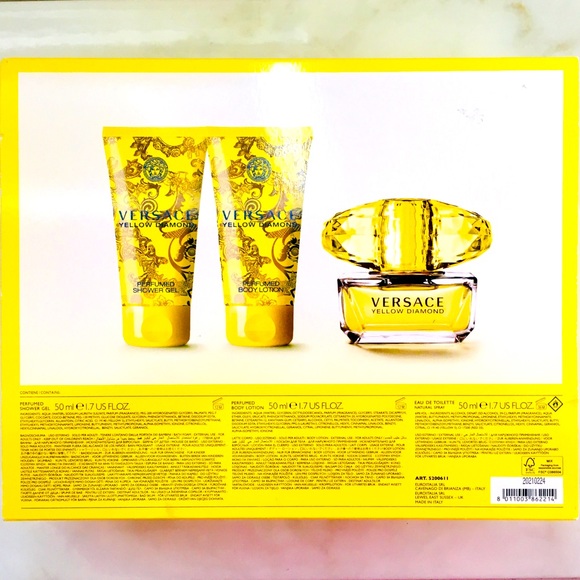 🆕 NIB 🌟 Versace Yellow Diamond Set - Picture 2 of 2